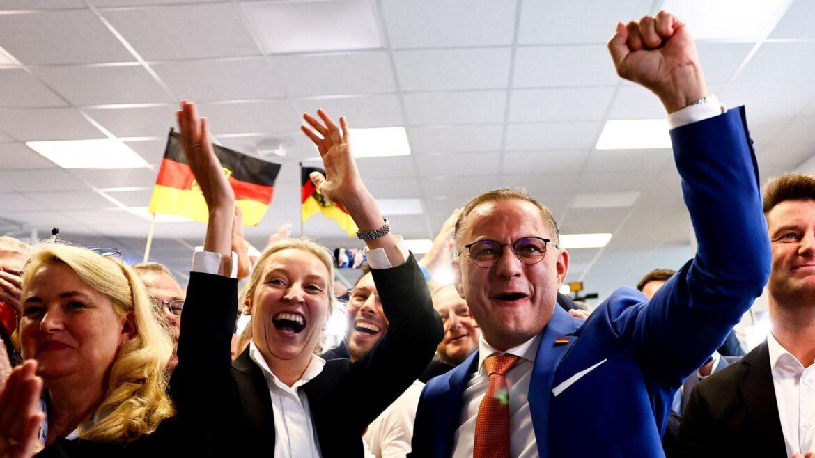 Europe reels from far-right victory in eastern Germany elections